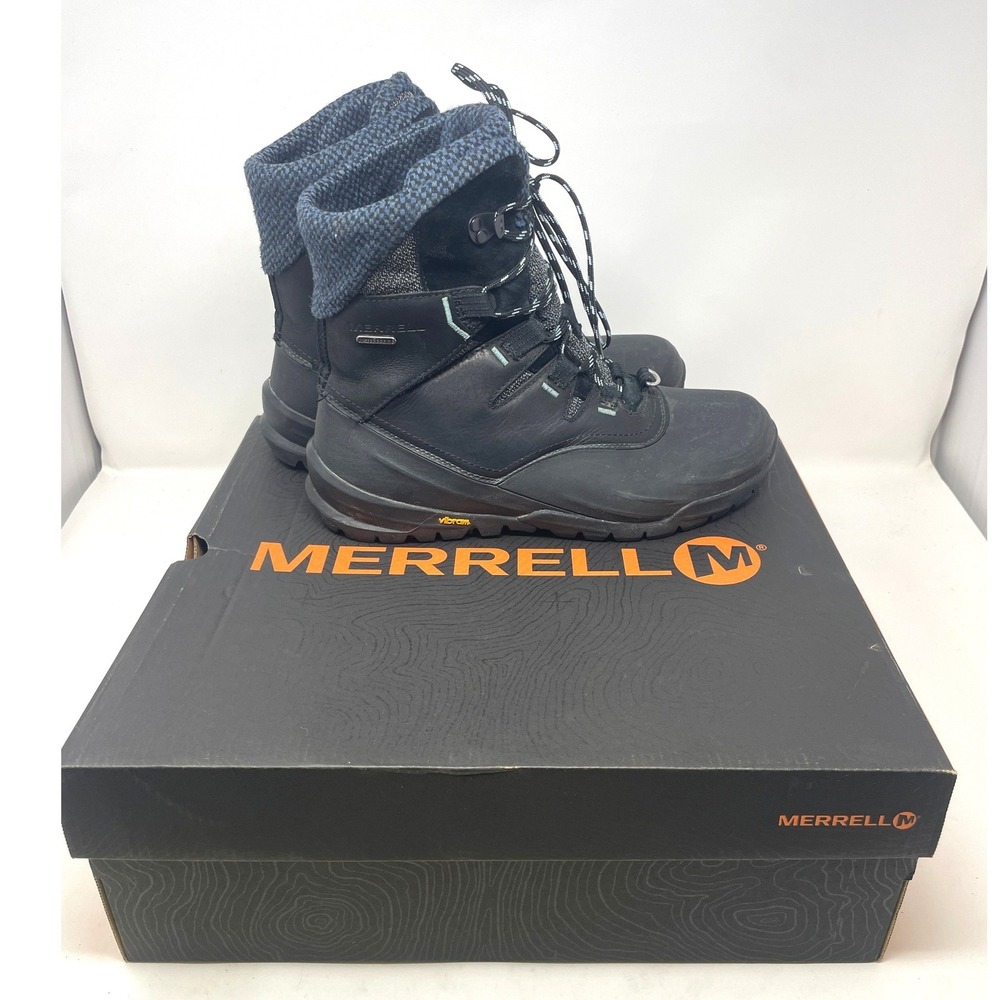 Merrell Women's Thermo Aurora 2 Mid Shell Waterproof Winter Snow Boot sz 9 - Picture 4 of 10
